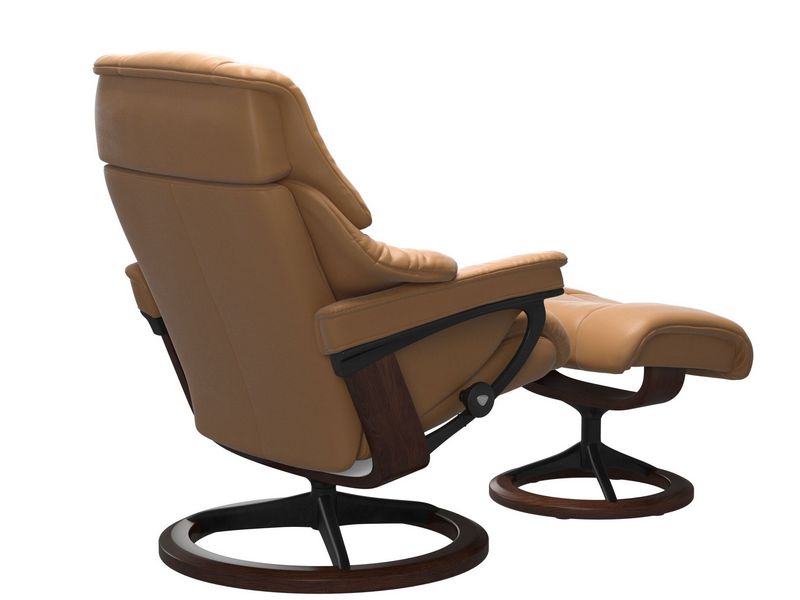 Stressless Reno (M) Signature Chair with Footstool 