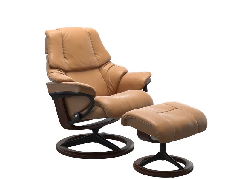 Stressless Reno (M) Signature Chair with Footstool 