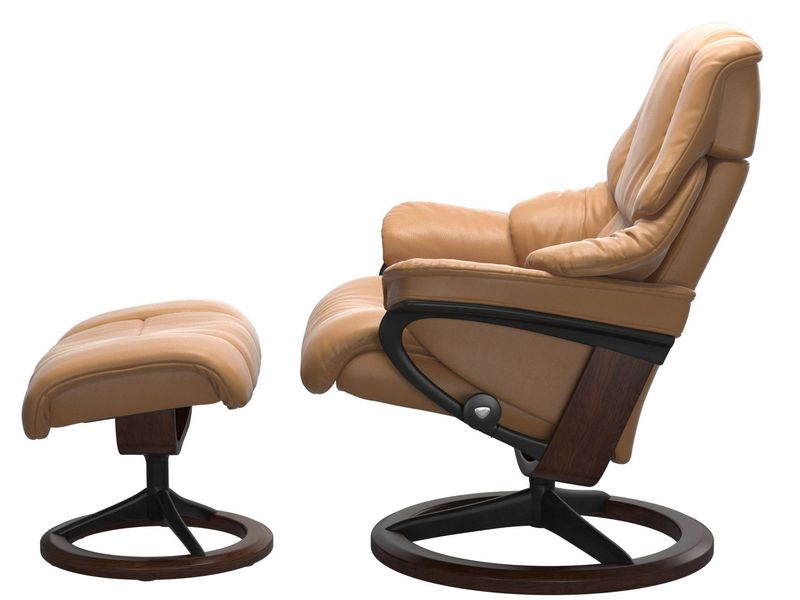 Stressless Reno (M) Signature Chair with Footstool 