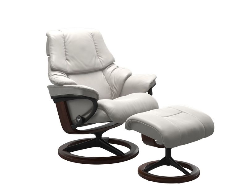 Stressless Reno (M) Signature Chair with Footstool 