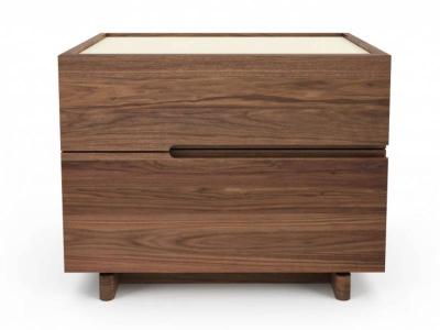 Huppe Nelson Left Facing Nightstand - 8344L