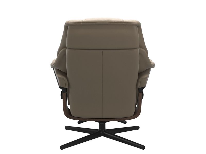 Stressless Reno (M) Cross Chair with Ottoman 