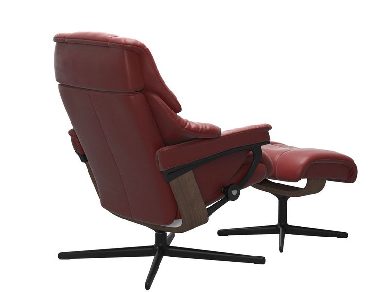 Stressless Reno (M) Cross Chair with Ottoman 
