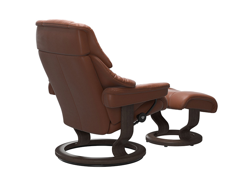 Stressless Reno (M) Classic Chair with Footstool 