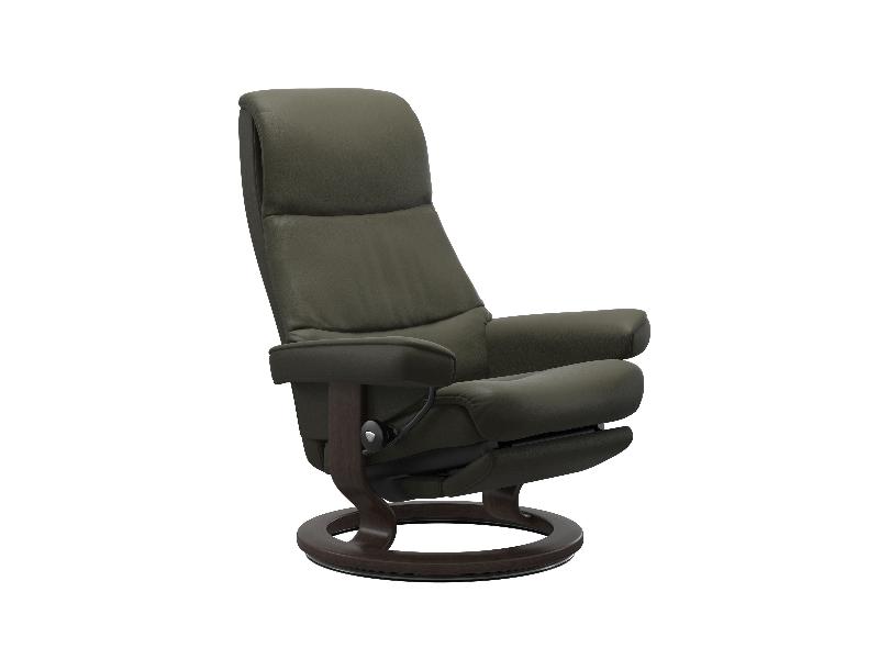 Stressless View (M) Classic Power Leg & Back 