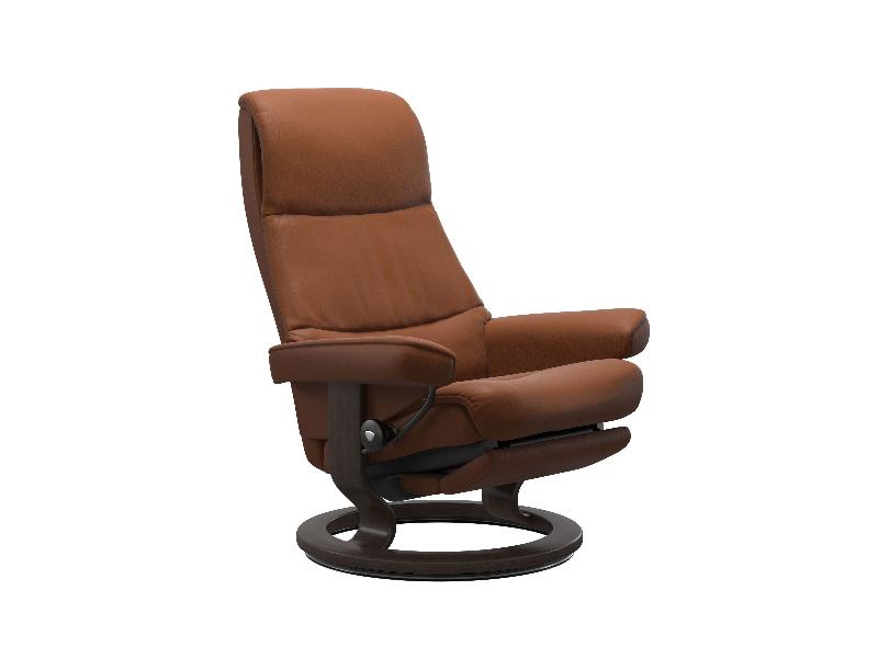Stressless View (M) Classic Power Leg & Back 