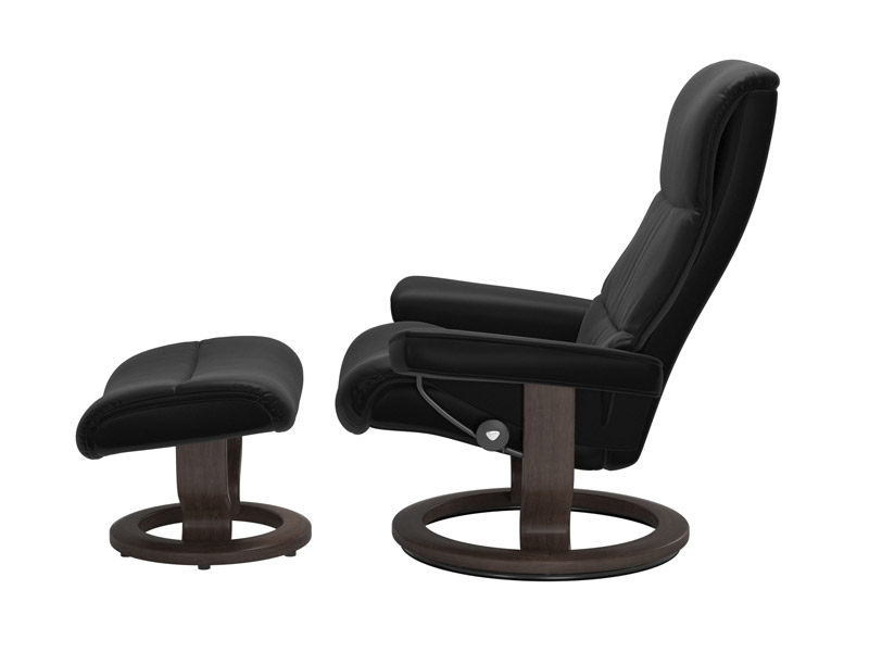 Stressless View (M) Classic Chair with Footstool 