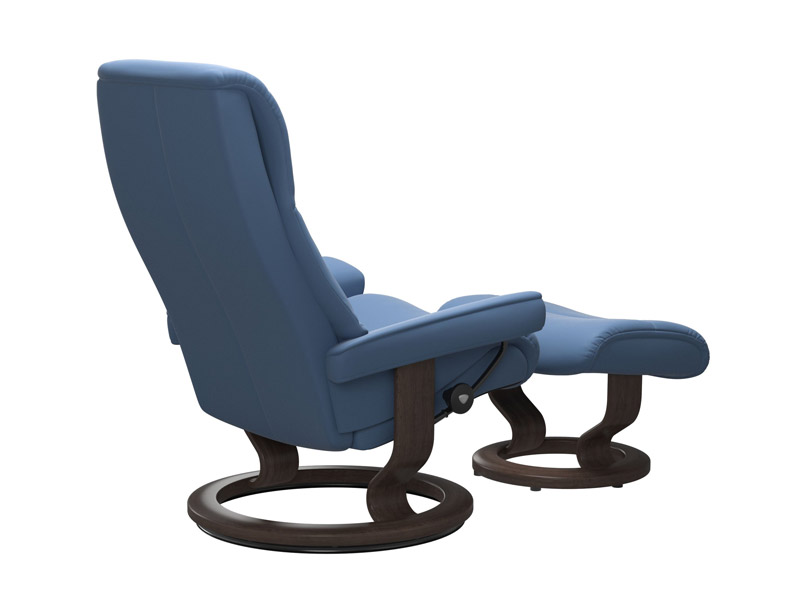 Stressless View (M) Classic Chair with Footstool 