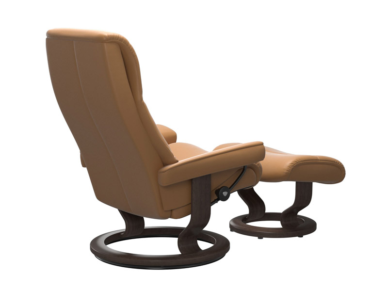 Stressless View (M) Classic Chair with Footstool 