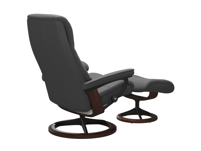 Stressless View (M) Signature Chair with Footstool 