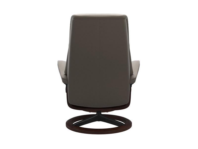 Stressless View (M) Signature Chair with Footstool 