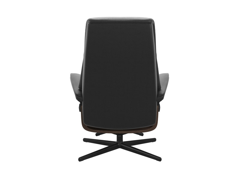Stressless View (M) Cross Chair with Ottoman 