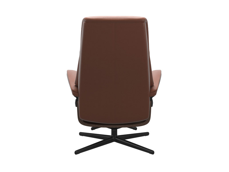 Stressless View (M) Cross Chair with Ottoman 