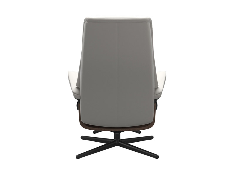 Stressless View (M) Cross Chair with Ottoman 