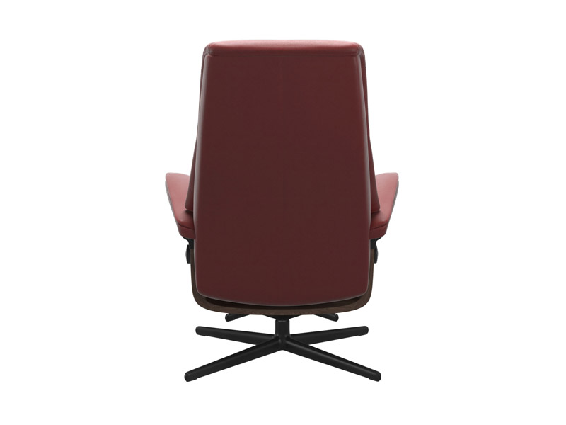 Stressless View (M) Cross Chair with Ottoman 