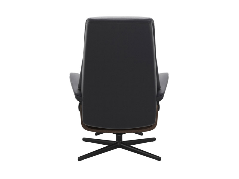 Stressless View (M) Cross Chair with Ottoman 