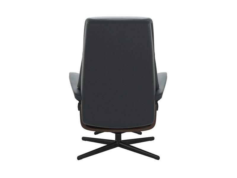 Stressless View (M) Cross Chair with Ottoman 
