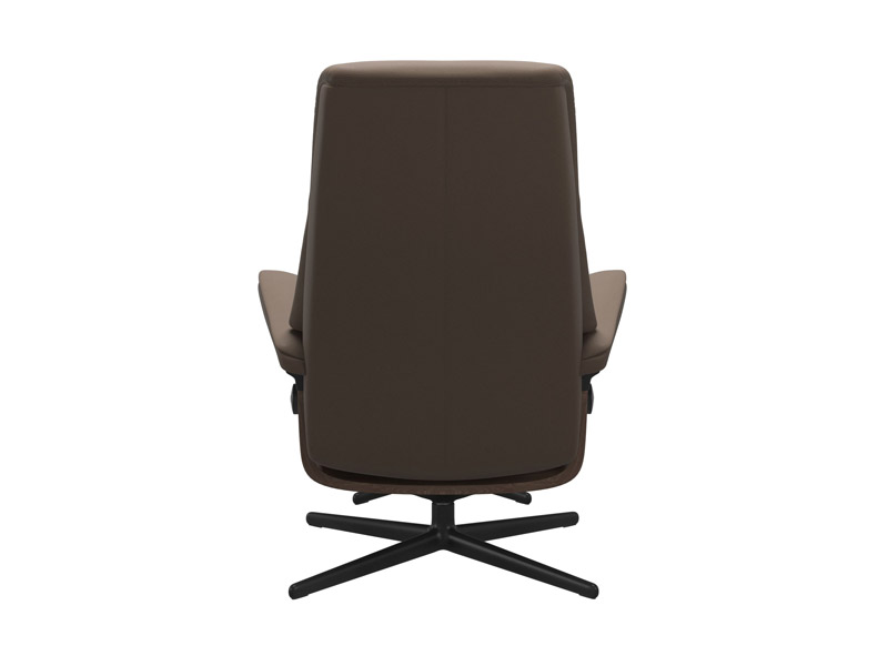 Stressless View (M) Cross Chair with Ottoman 