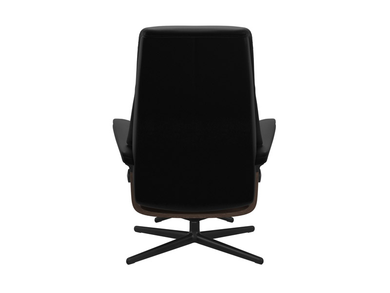 Stressless View (M) Cross Chair with Ottoman 