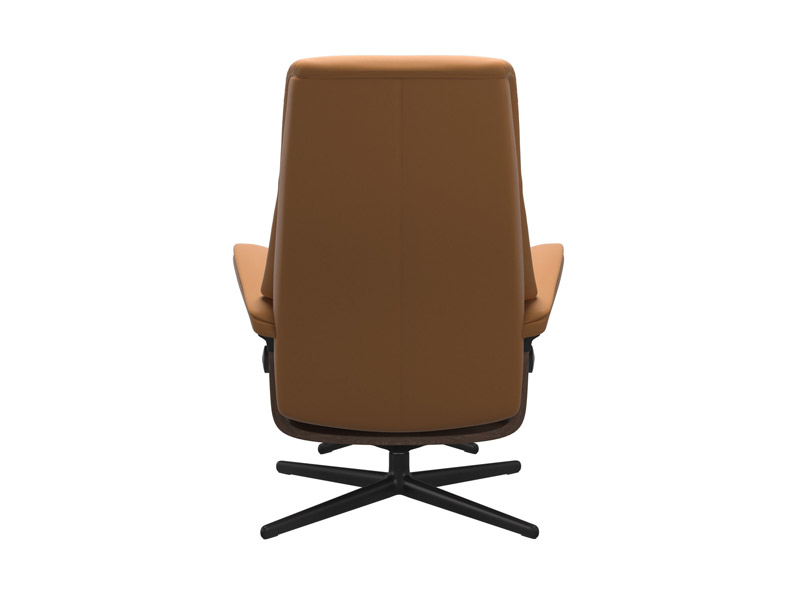 Stressless View (M) Cross Chair with Ottoman 