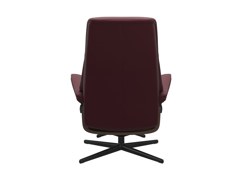 Stressless View (M) Cross Chair with Ottoman 