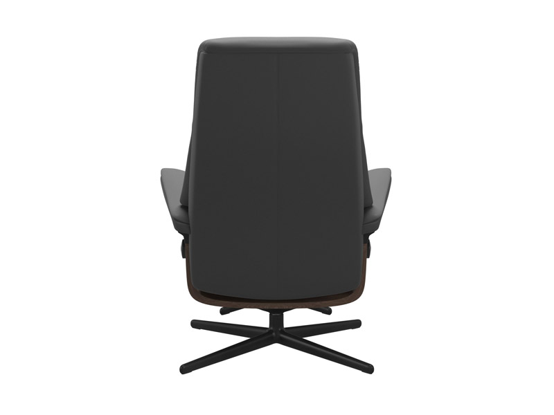 Stressless View (M) Cross Chair with Ottoman 