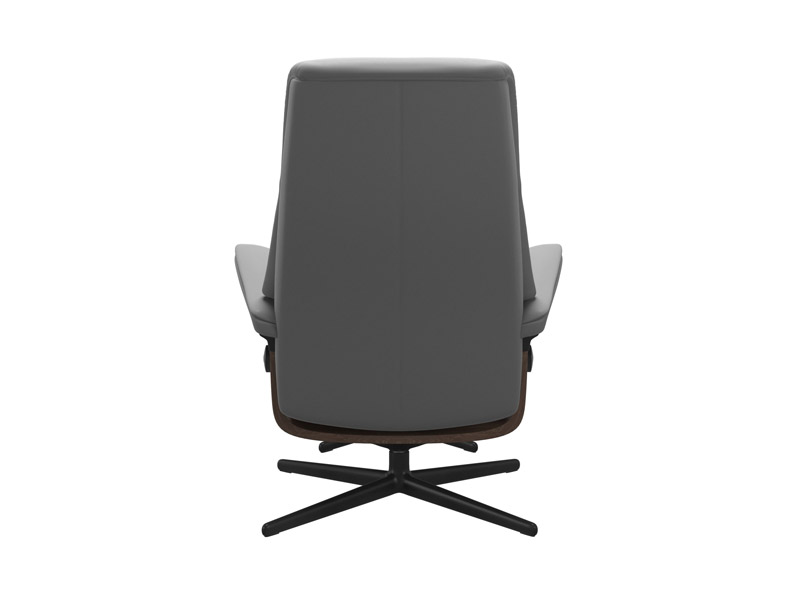 Stressless View (M) Cross Chair with Ottoman 