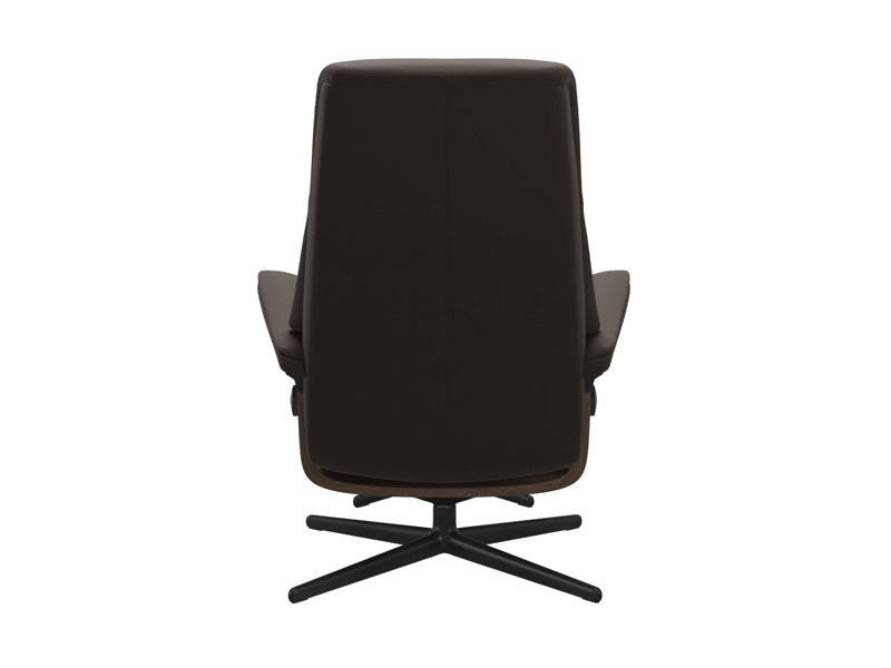 Stressless View (M) Cross Chair with Ottoman 