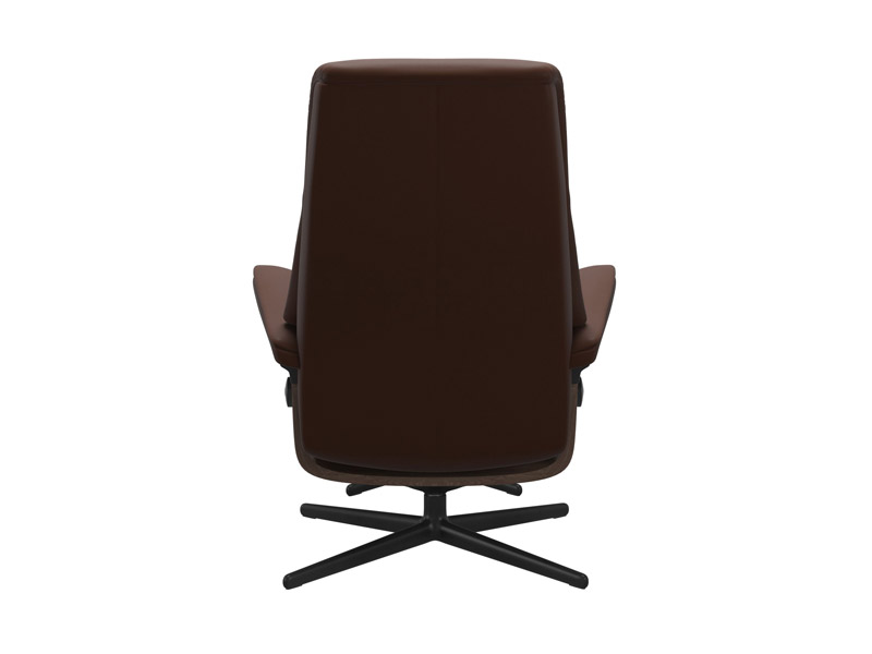 Stressless View (M) Cross Chair with Ottoman 