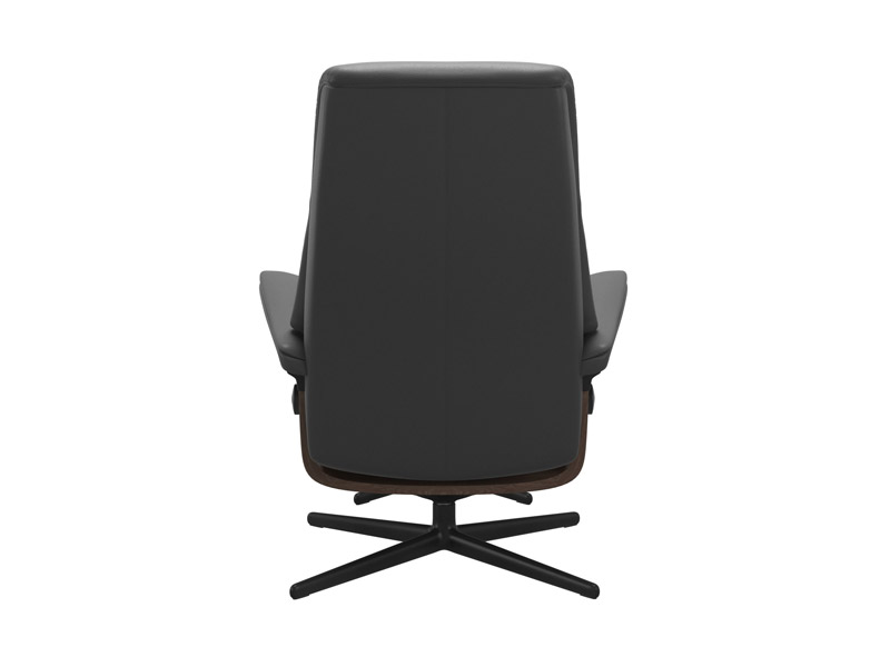 Stressless View (M) Cross Chair with Ottoman 