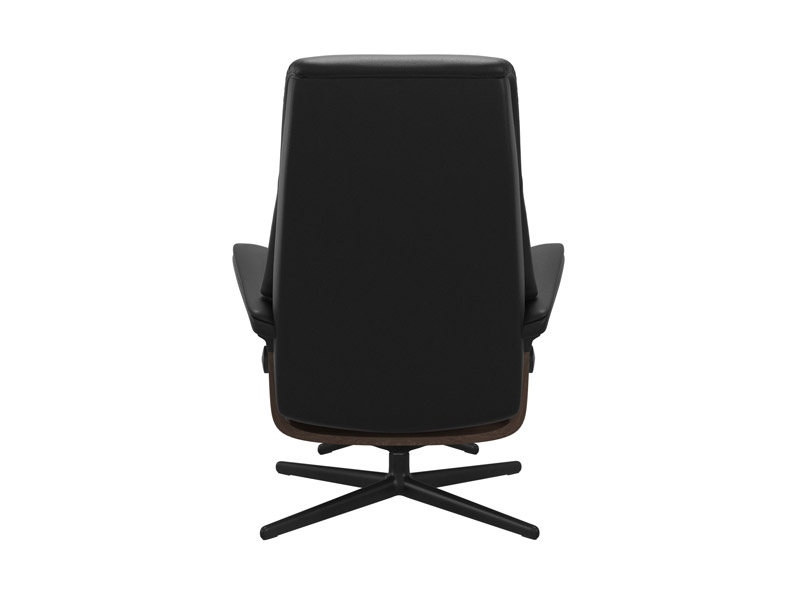 Stressless View (M) Cross Chair with Ottoman 