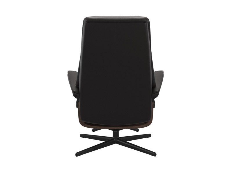 Stressless View (M) Cross Chair with Ottoman 