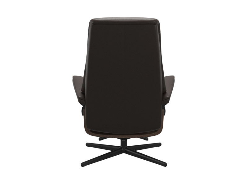 Stressless View (M) Cross Chair with Ottoman 