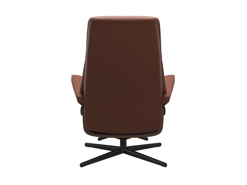 Stressless View (M) Cross Chair with Ottoman 