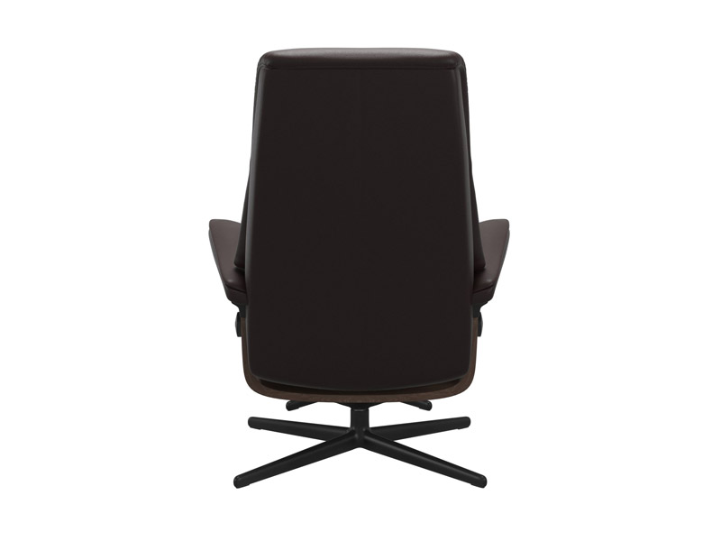 Stressless View (M) Cross Chair with Ottoman 