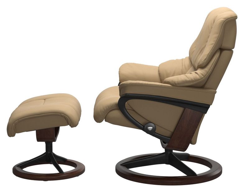 Stressless Reno (M) Signature Chair with Footstool