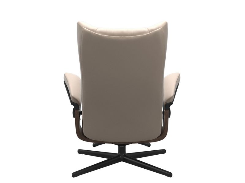 Stressless Wing (M) Cross Chair with Ottoman 