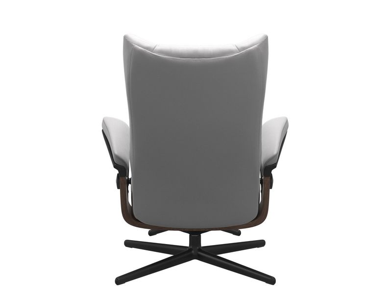Stressless Wing (M) Cross Chair with Ottoman 