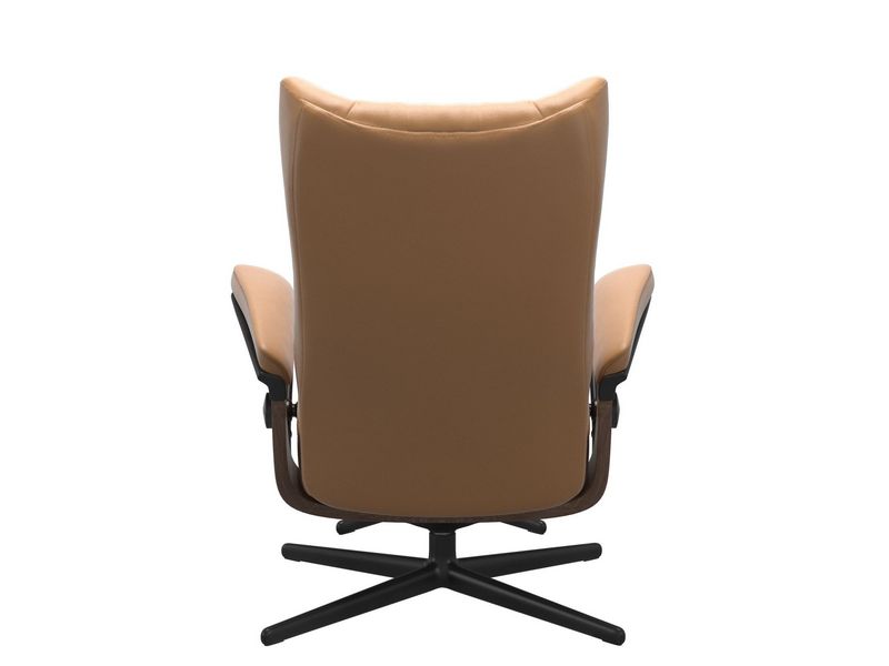 Stressless Wing (M) Cross Chair with Ottoman 
