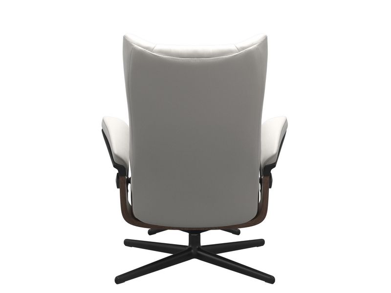 Stressless Wing (M) Cross Chair with Ottoman 