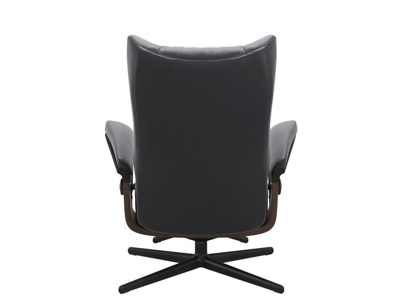 Stressless Wing (M) Cross Chair with Ottoman 