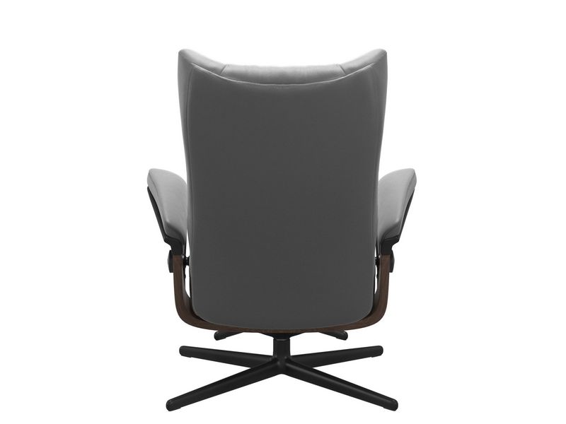 Stressless Wing (M) Cross Chair with Ottoman 