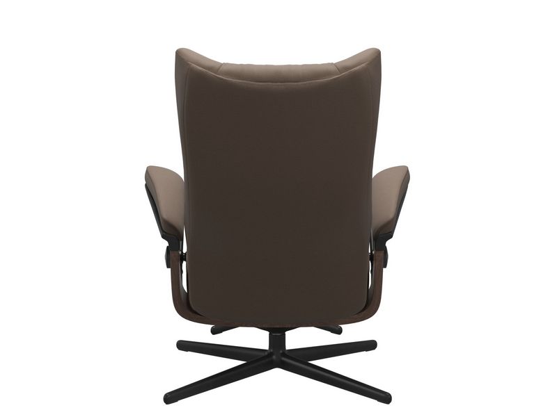 Stressless Wing (M) Cross Chair with Ottoman 