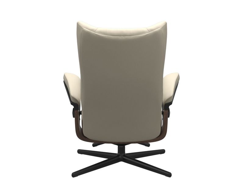 Stressless Wing (M) Cross Chair with Ottoman 
