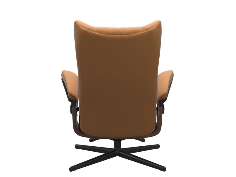 Stressless Wing (M) Cross Chair with Ottoman 