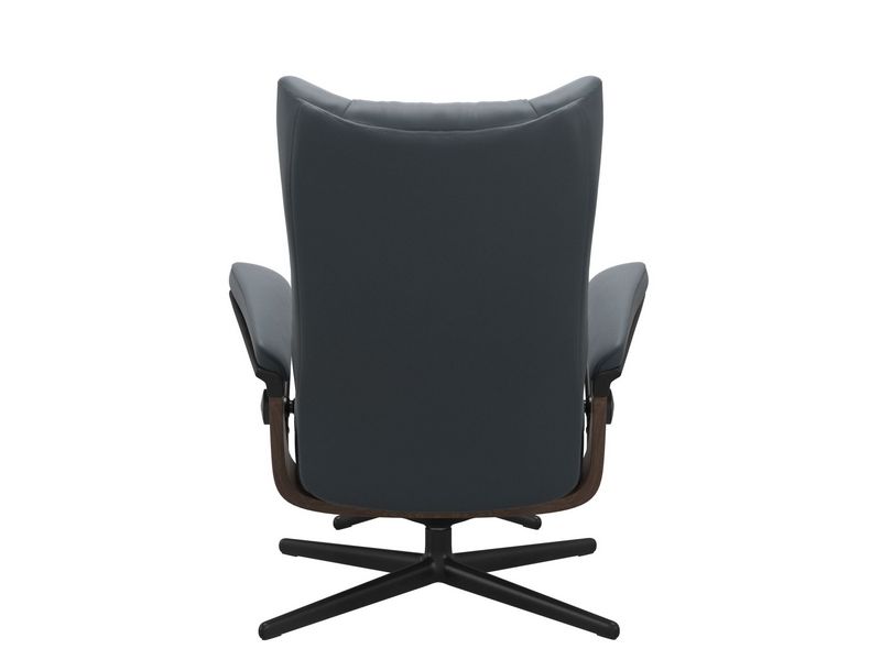 Stressless Wing (M) Cross Chair with Ottoman 
