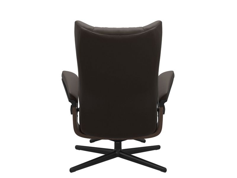 Stressless Wing (M) Cross Chair with Ottoman 