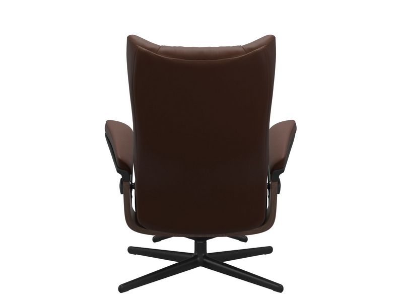 Stressless Wing (M) Cross Chair with Ottoman 