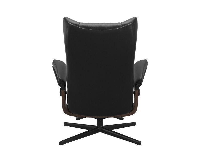 Stressless Wing (M) Cross Chair with Ottoman 