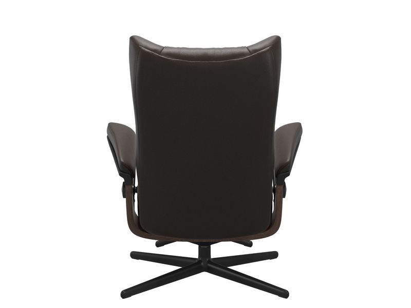 Stressless Wing (M) Cross Chair with Ottoman 